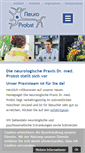 Mobile Screenshot of neuropraxis-probst.de